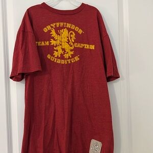 Youth size large Gryffindor quidditch tee